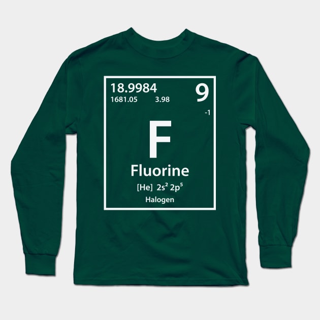 Fluorine Element Long Sleeve T-Shirt by cerebrands